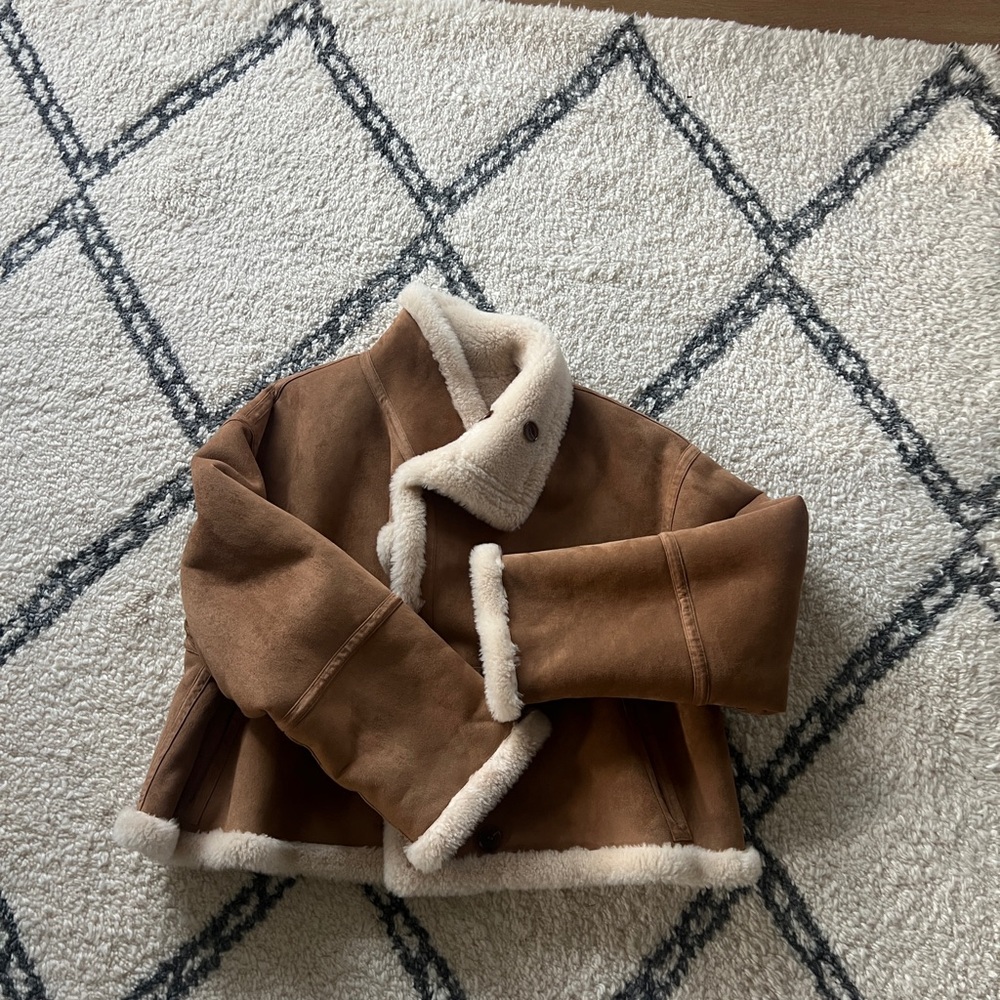 Brown faux fur Jacket